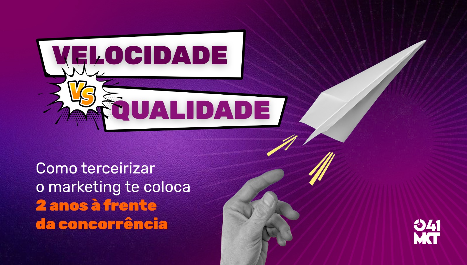 Velocidade VS Qualidade